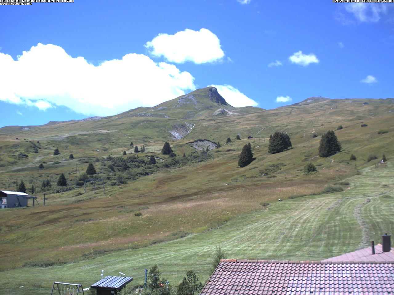 Berghaus Radons 2 Savognin Switzerland - Webcams Abroad live images